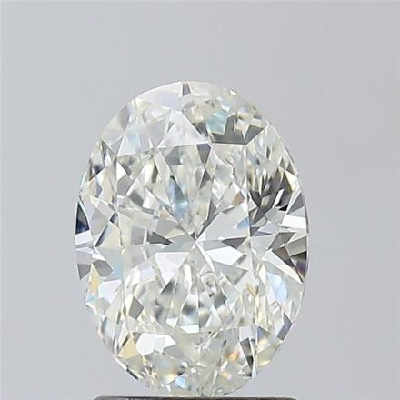 Diamond Natural 1,5Ct J-SI2 Oval - GIA7443517274 1