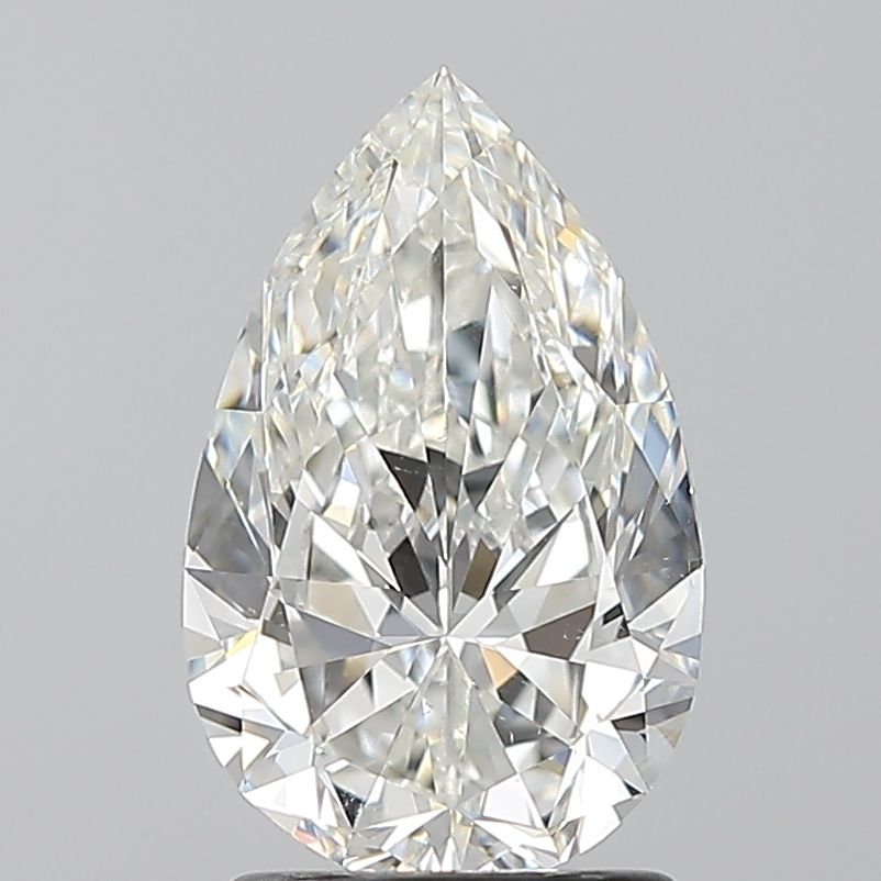 Diamond Natural 1,7Ct H-SI1 Pear - GIA7548577387 1