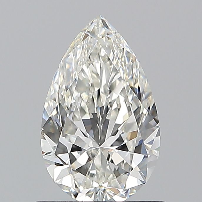 Diamond Natural 0,9Ct G-VVS1 Pear - GIA1548584378 1