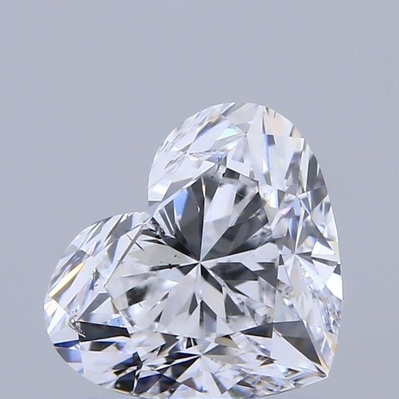 Diamond Natural 0,91Ct D-SI1 Heart - GIA6471511554 1