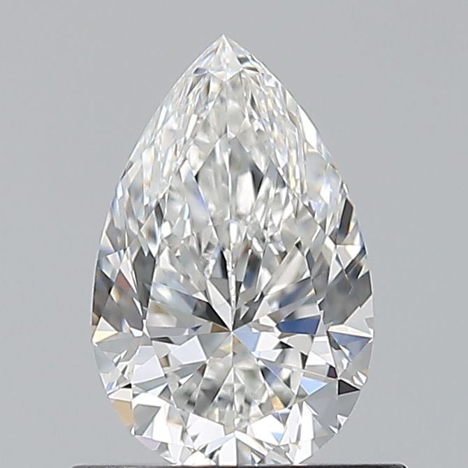 Diamond Natural 0,7Ct F-IF Pear - GIA6541642728 1