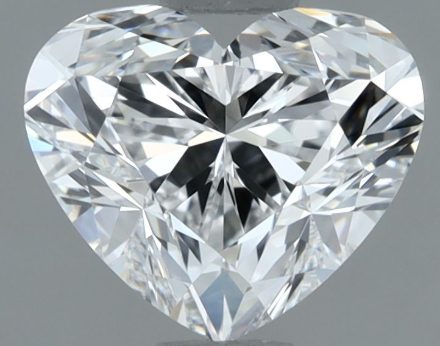 Diamond Natural 1,4Ct D-VVS1 Heart - GIA7536308477 1