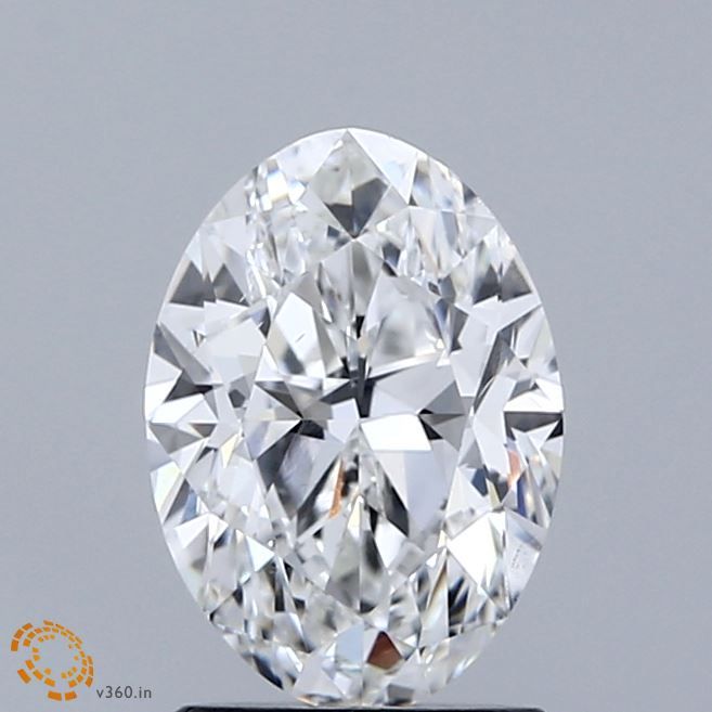 Diamond Natural 1,5Ct F-SI1 Oval - GIA6551056696 1