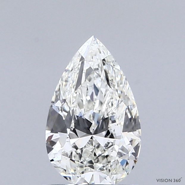 Diamond Natural 0,71Ct J-SI1 Pear - GIA7541959432 1