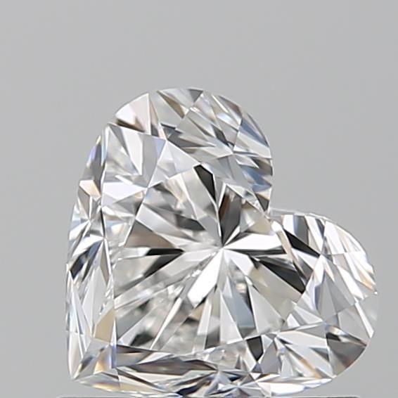 Diamond Natural 1,01Ct F-VVS2 Heart - GIA1236814789 1