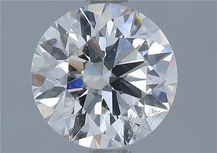Diamond Natural 1,61Ct I-SI2 Round - GIA6412344446 1