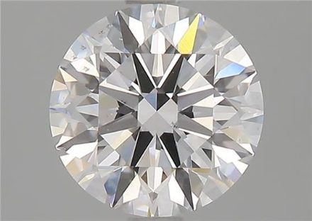 Diamond Natural 1,58Ct D-VS2 Round - GIA1136716695 1