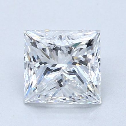 Diamond Natural 1,71Ct D-SI2 Princess - GIA5483853549 1