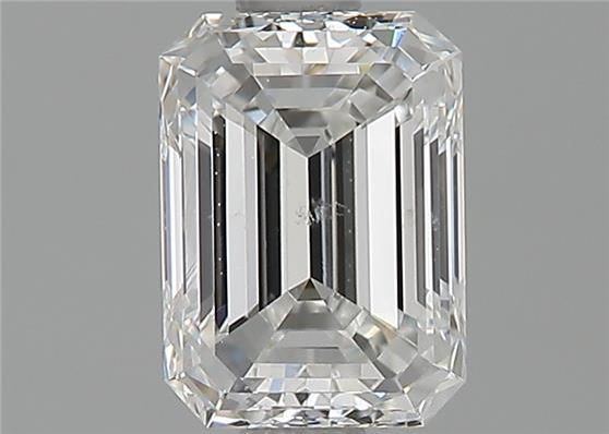 Diamond Natural 1,01Ct F-SI1 Emerald - GIA6385227913 1
