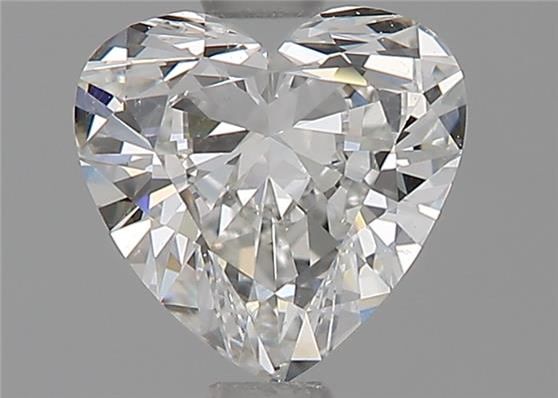 Diamond Natural 0,91Ct G-SI1 Heart - GIA2217621117 1