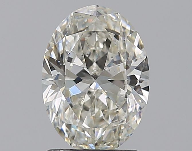 Diamond Natural 1,7Ct J-SI2 Oval - GIA2544385799 1