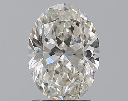 Diamond Natural 1,7Ct J-SI2 Oval - GIA2544385799 1