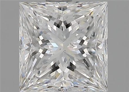 Diamond Natural 1,71Ct E-SI1 Princess - GIA1179486565 1