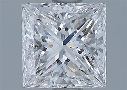 Diamond Natural 1,03Ct G-SI2 Princess - GIA7412537761 1