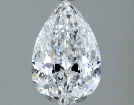Diamond Natural 1,31Ct D-SI1 Pear - GIA2534587150 1