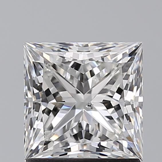 Diamond Natural 1,53Ct F-SI2 Princess - GIA3545758068 1