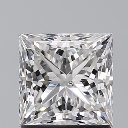 Diamond Natural 1,53Ct F-SI2 Princess - GIA3545758068 1