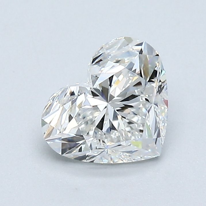 Diamond Natural 1,01Ct F-VVS2 Heart - GIA7518891593 1