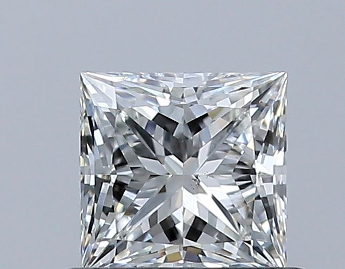 Diamond Natural 0,56Ct H-SI1 Princess - GIA5513384921 1