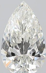 Diamond Natural 1,01Ct H-SI2 Pear - GIA6531496930 1