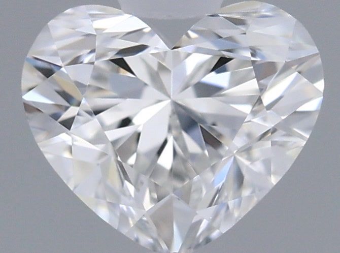 Diamond Natural 0,51Ct F-VVS2 Heart - GIA2516067711 1
