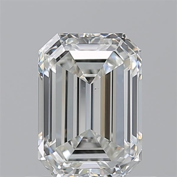 Diamond Natural 0,9Ct H-VS2 Emerald - GIA7541687431 1