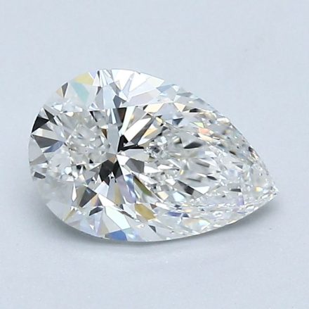 Diamond Natural 1,01Ct F-VVS2 Pear - GIA7542690185 1