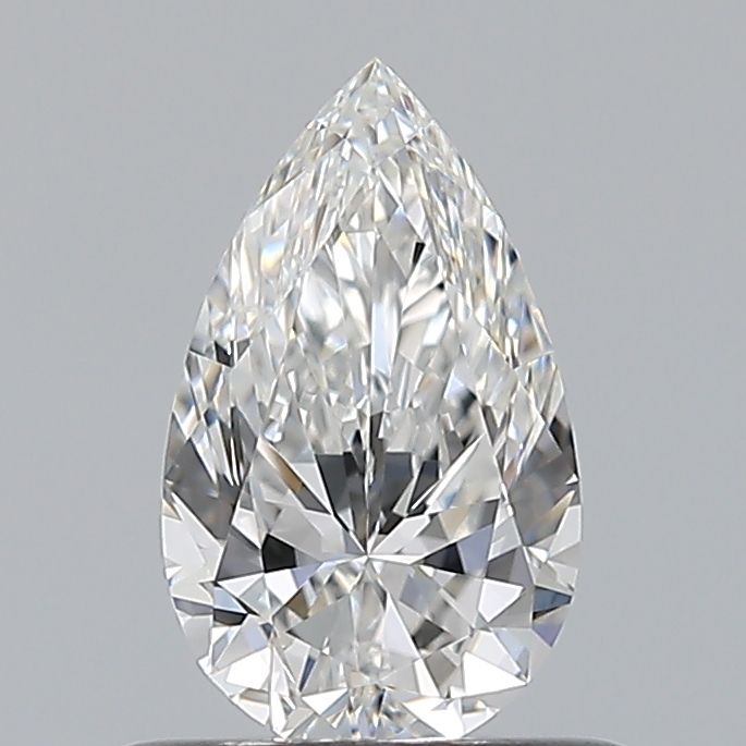 Diamond Natural 0,57Ct F-VVS2 Pear - GIA6532962638 1