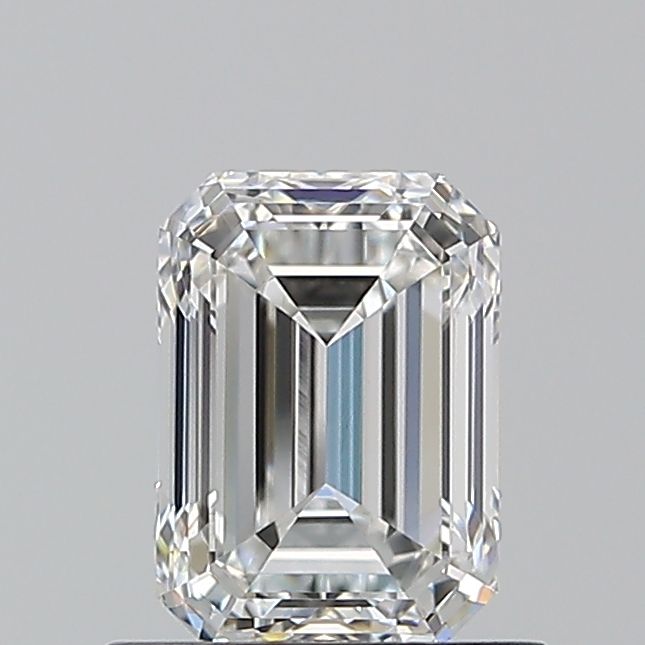 Diamond Natural 0,9Ct F-VVS2 Emerald - GIA1549296055 1