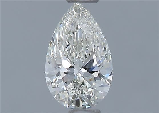 Diamond Natural 0,5Ct J-IF Pear - GIA7351022190 1