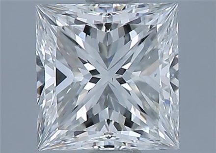 Diamond Natural 0,9Ct G-VS2 Princess - GIA1468049232 1