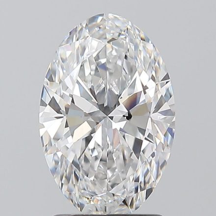 Diamond Natural 1,7Ct D-VS1 Oval - GIA6531975838 1