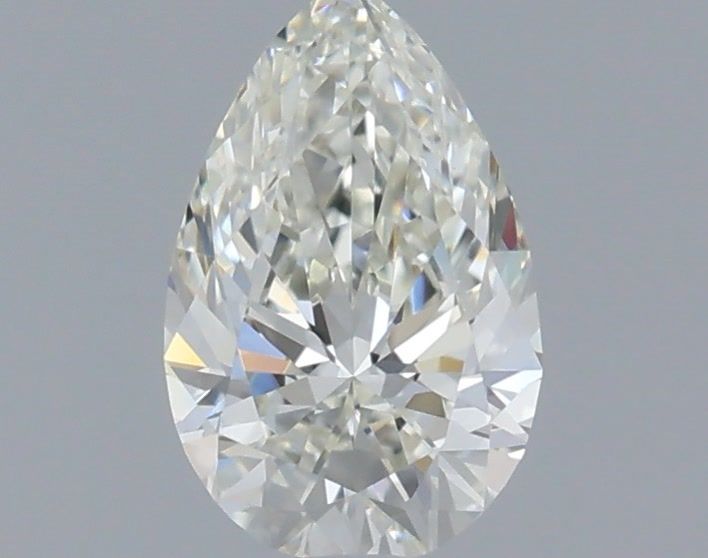 Diamond Natural 0,37Ct K-VVS2 Pear - GIA6532833616 1
