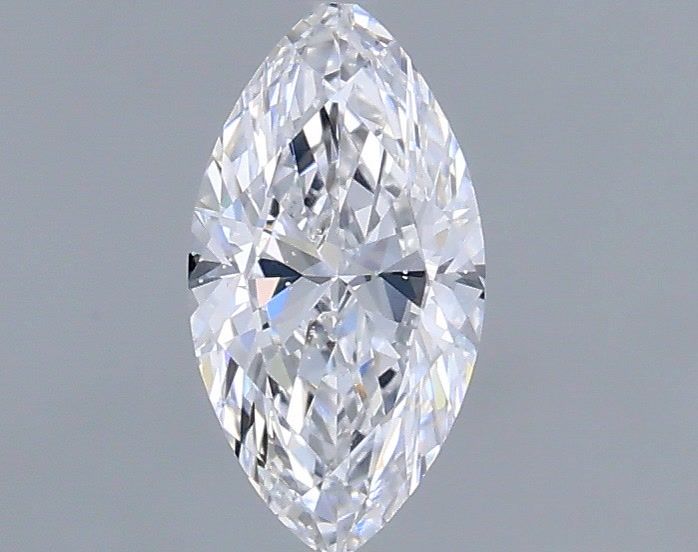 Diamond Natural 0,3Ct D-SI1 Marquise - GIA7548501254 1