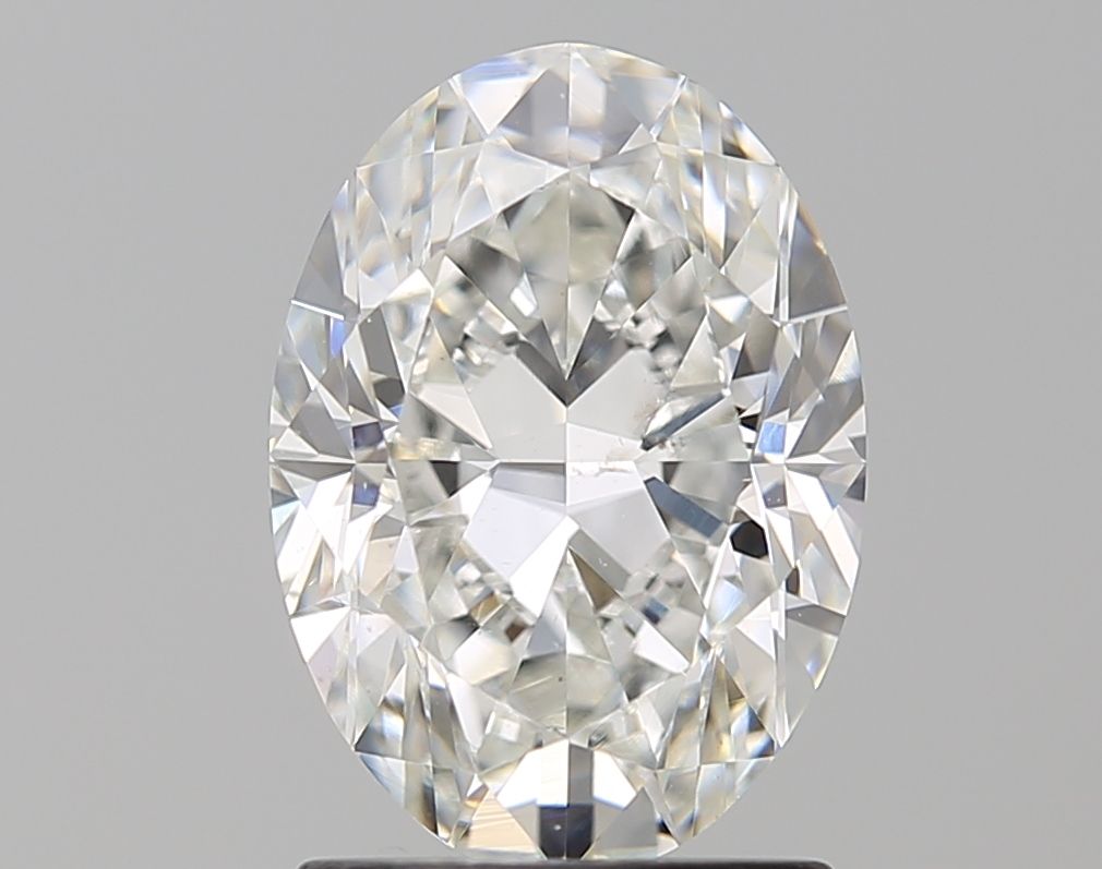 Diamond Natural 1,71Ct G-SI2 Oval - GIA6531857761 1