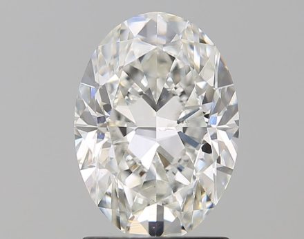Diamond Natural 1,71Ct G-SI2 Oval - GIA6531857761 1