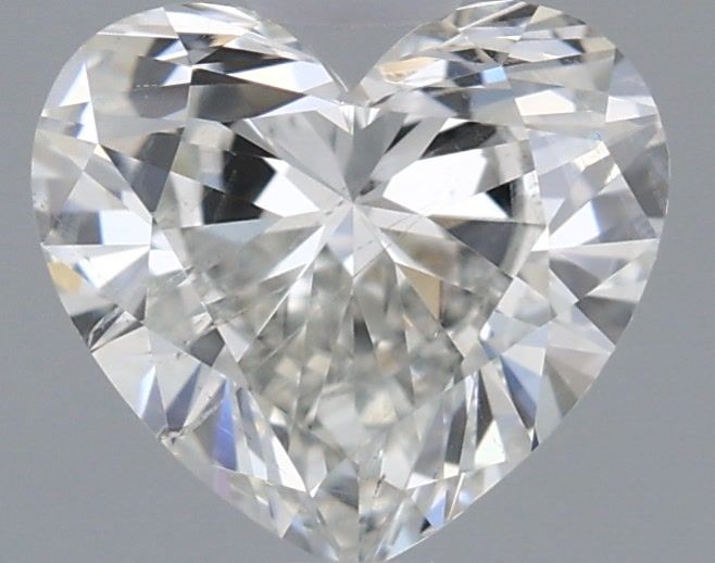 Diamond Natural 0,51Ct H-SI2 Heart - GIA6532574926 1