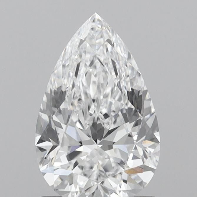 Diamond Natural 1Ct D-IF Pear - GIA7558005227 1