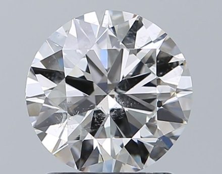 Diamond Natural 1,5Ct H-SI2 Round - GIA7492106417 1