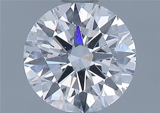 Diamond Natural 0,9Ct D-SI2 Round - GIA7232153968 1