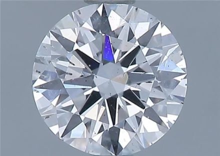 Diamond Natural 0,9Ct D-SI2 Round - GIA7232153968 1