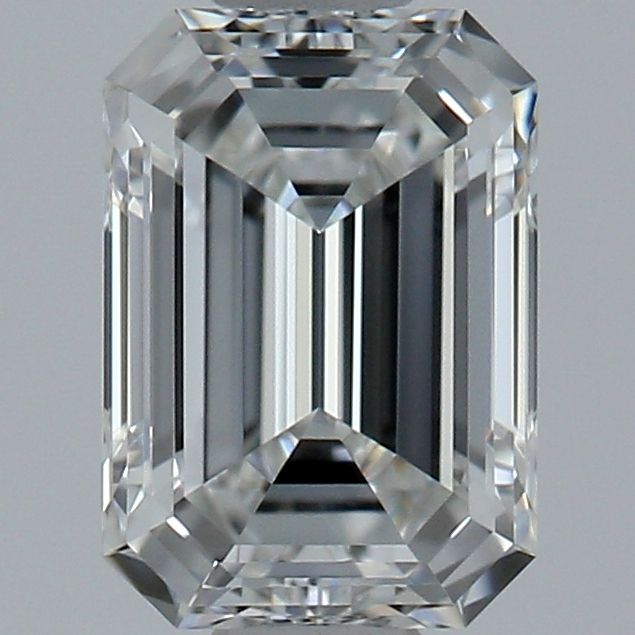 Diamond Natural 0,51Ct F-VVS1 Emerald - GIA1519447110 1