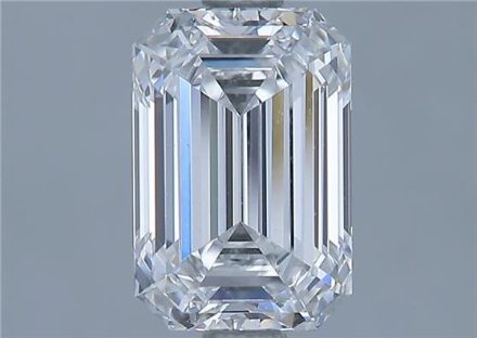 Diamond Natural 1,5Ct D-VS2 Emerald - GIA1469315012 1
