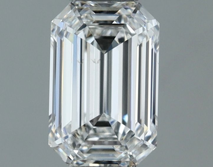 Diamond Natural 0,7Ct F-VS2 Emerald - GIA6545203201 1