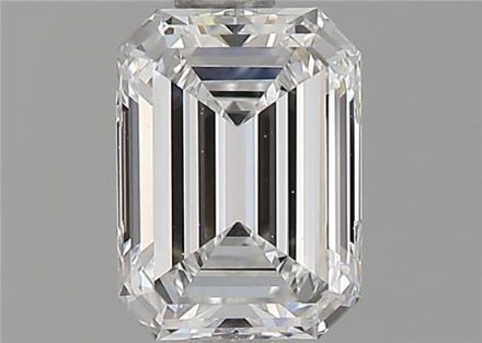 Diamond Natural 0,8Ct E-VVS2 Emerald - GIA2185078253 1