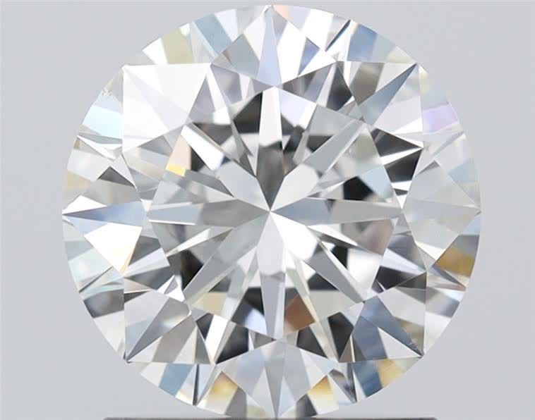 Diamond Natural 1,51Ct H-VS2 Round - GIA7458981992 1