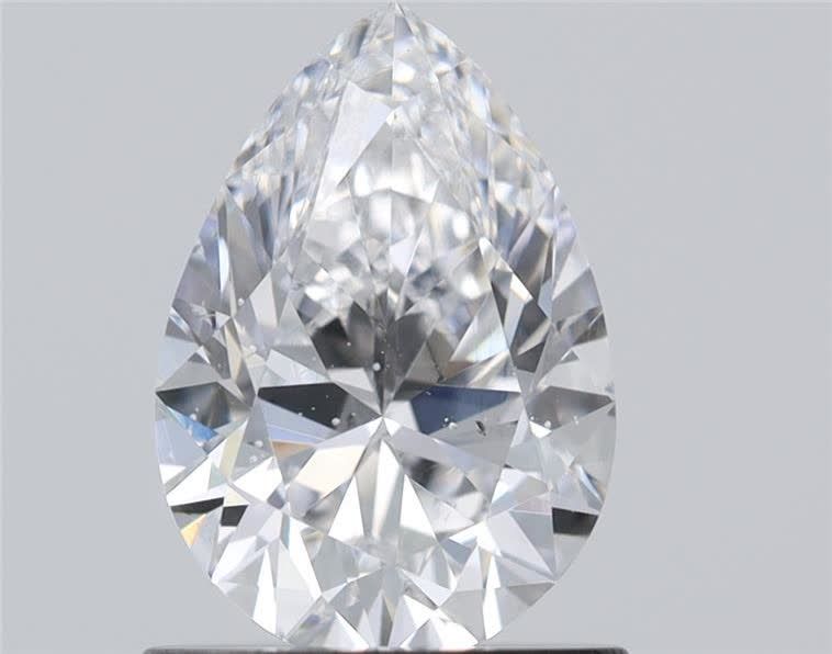 Diamond Natural 1Ct D-SI1 Pear - GIA2456212595 1