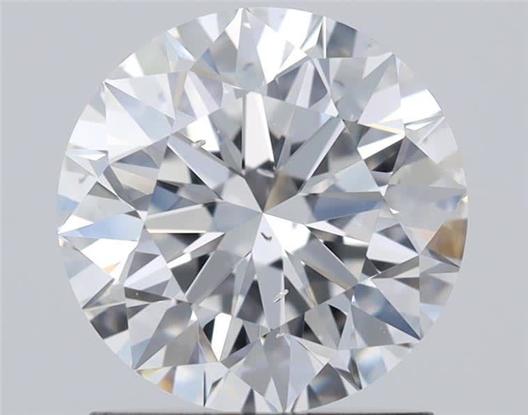 Diamond Natural 1,33Ct D-SI1 Round - GIA1463049071 1
