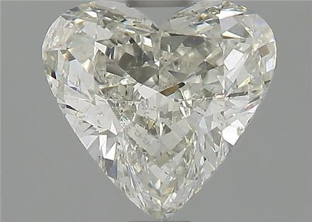 Diamond Natural 1,09Ct J-SI2 Heart - GIA1429957589 1