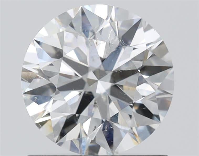 Diamond Natural 1Ct H-SI2 Round - GIA6452843313 1